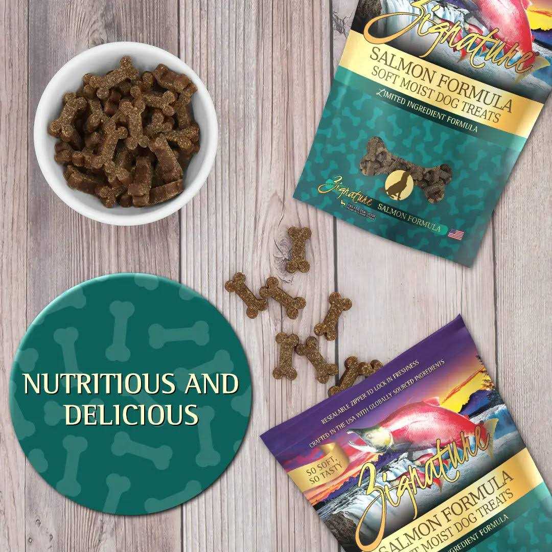 Zignature Soft Moist Dog Treats - Nail Gallerys