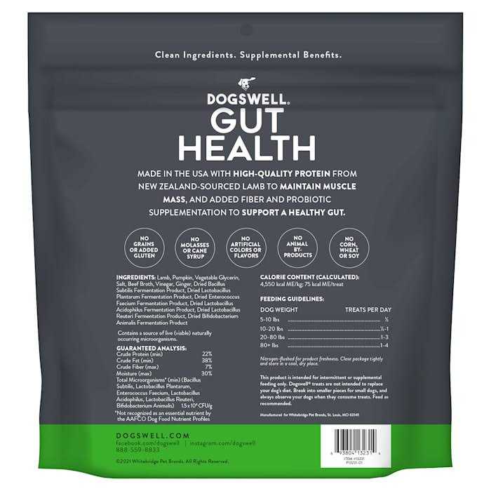 Dogswell Gut Health Jerky Lamb Dog Treats - Nail Gallerys