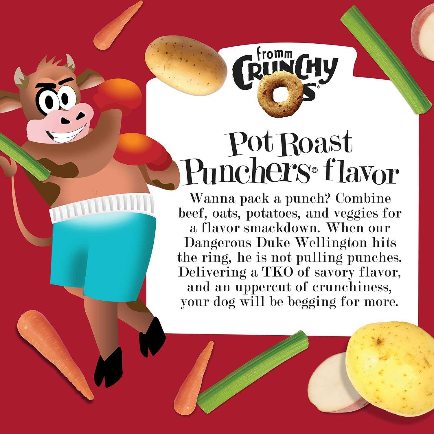 Fromm Crunchy O’s Pot Roast Punchers Dog Treats - Nail Gallerys