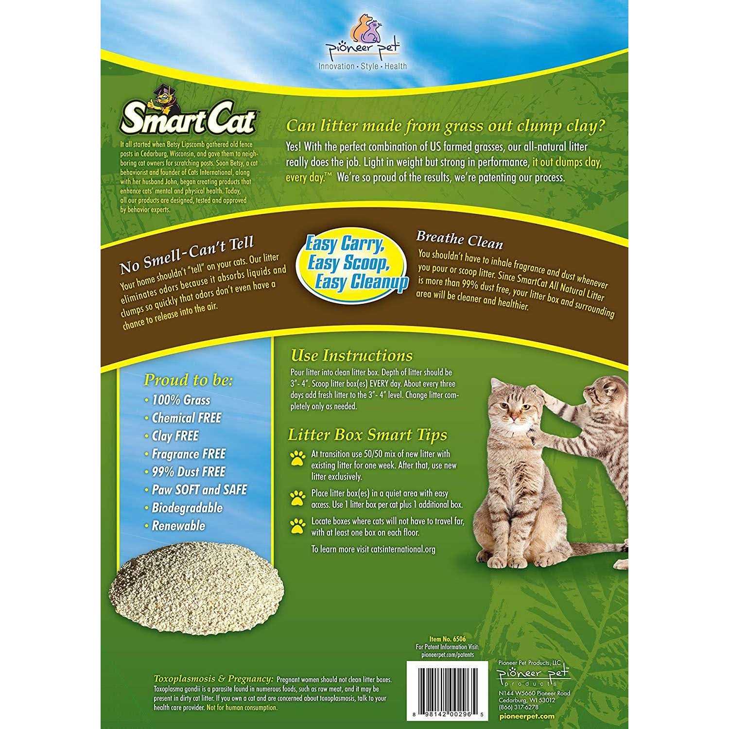 SmartCat All Natural Clumping Litter - Nail Gallerys