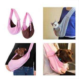 Iprimio Dog and Cat Sling Carrier Hands Free Reversible Pet Papoose Bag - Nail Gallerys