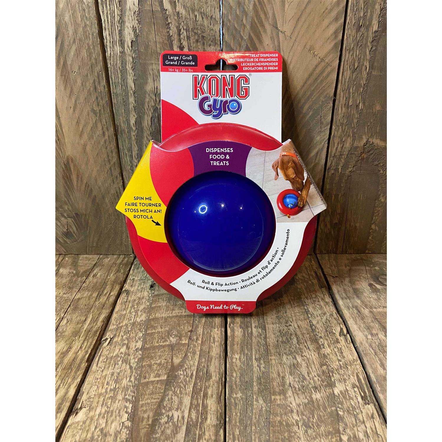 KONG Gyro Dog Toy - Nail Gallerys