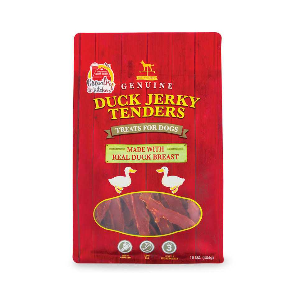 Country Kitchen Duck Jerky Tenders Dog Treats - Nail Gallerys