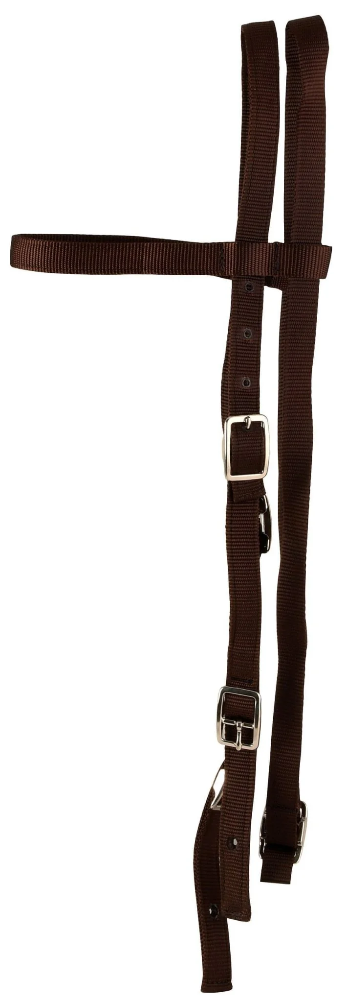 Western Browband Horse Headstall, 2-Ply Nylon - Nail Gallerys