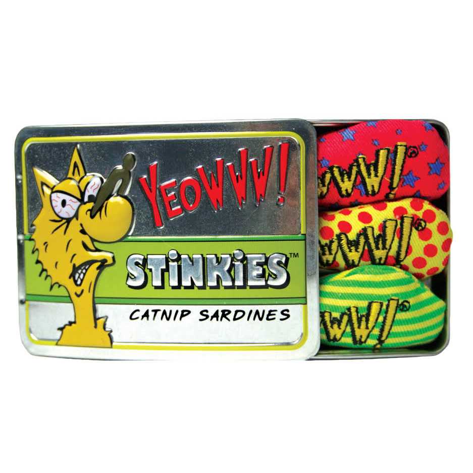 Yeowww! Stinkies Catnip Sardines - Nail Gallerys