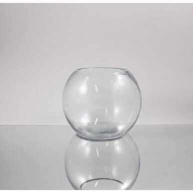 WGV Clear Bubble Bowl Glass Vase - Nail Gallerys
