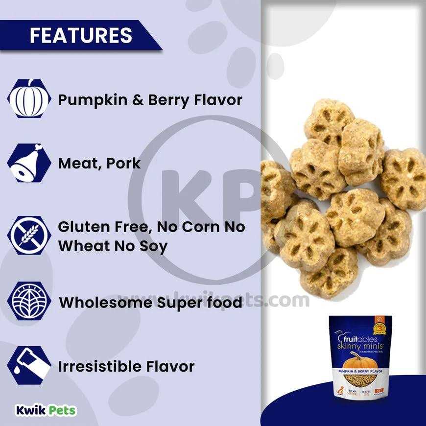 Fruitables Skinny Minis Dog Treats - Nail Gallerys
