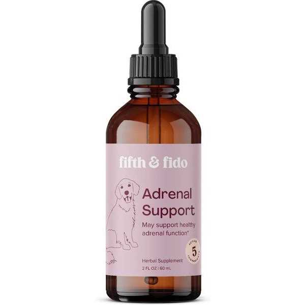 Fifth and Fido Adrenal Balance Liquid Hormone Supplement for Dogs & Cats - Nail Gallerys