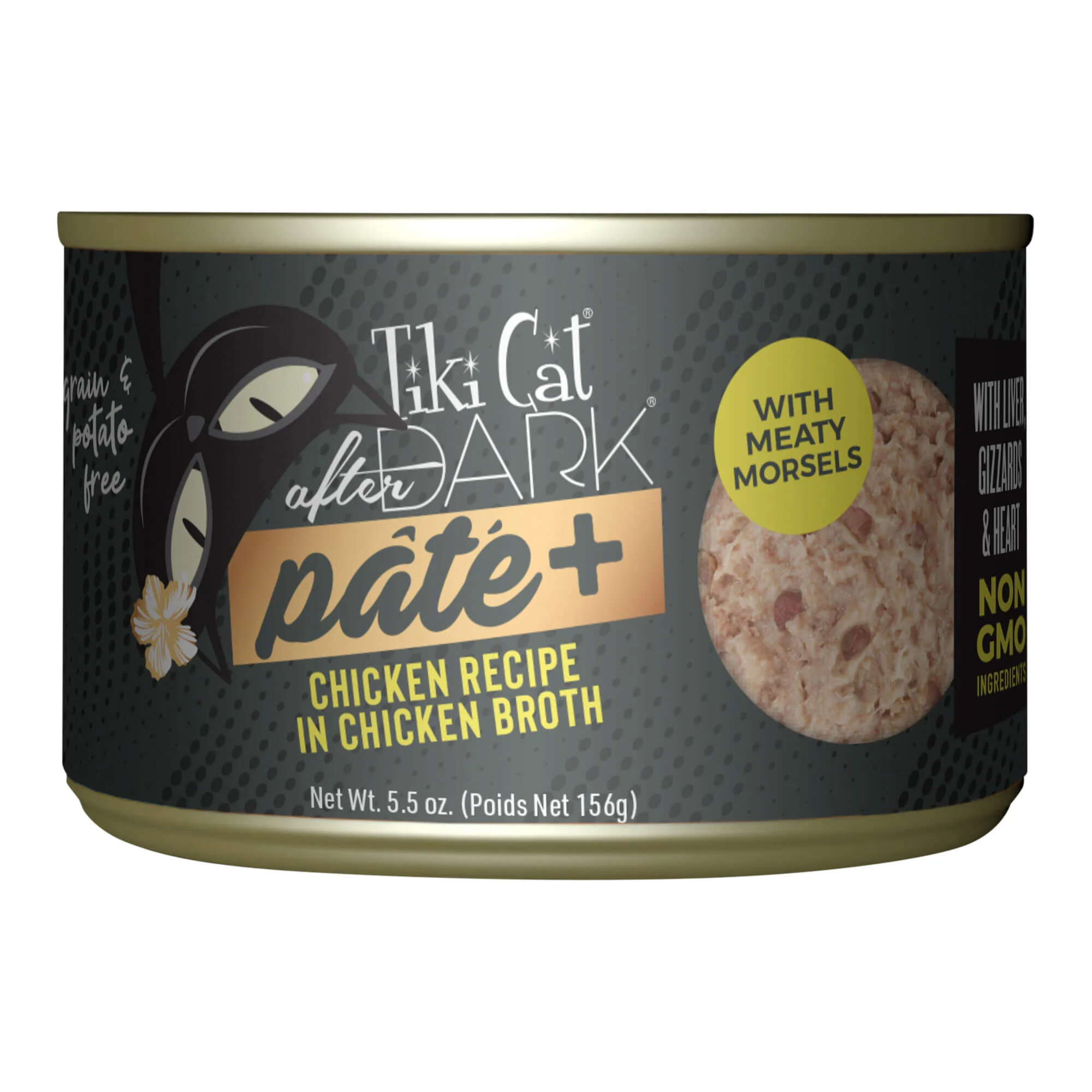 Tiki Cat After Dark Pate+ Wet Cat Food, Chicken - Nail Gallerys