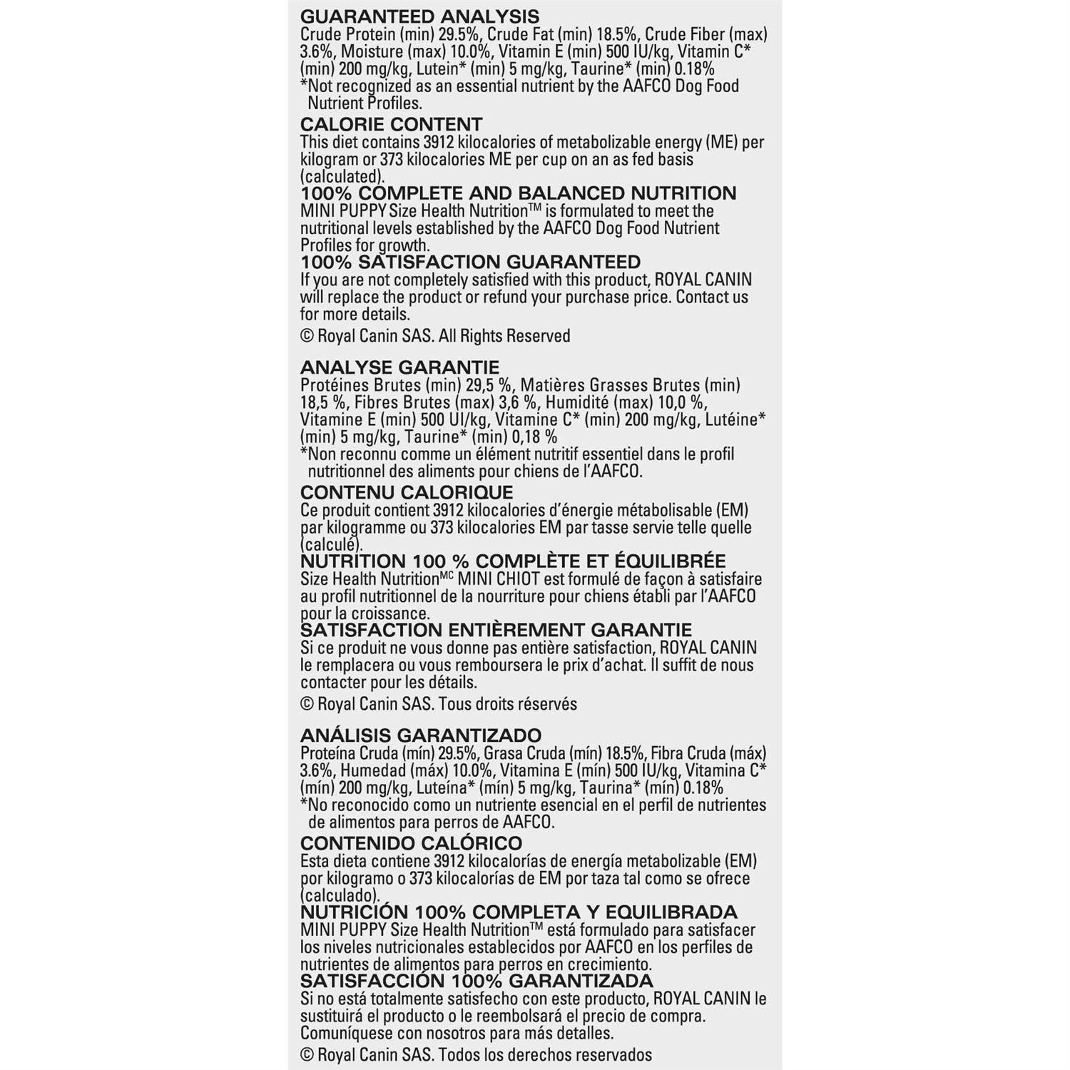 Royal Canin Small Puppy Dry Dog Food - Nail Gallerys