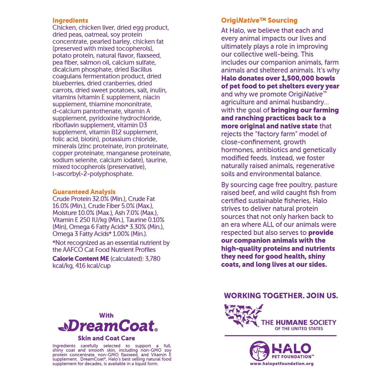 Halo Spot’s Stew Indoor Dry Cat Food - Nail Gallerys