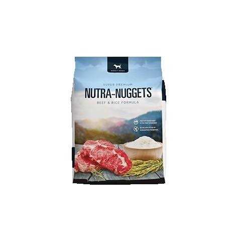 Nutra-Nuggets Super Premium Beef & Rice Dog Food - Nail Gallerys