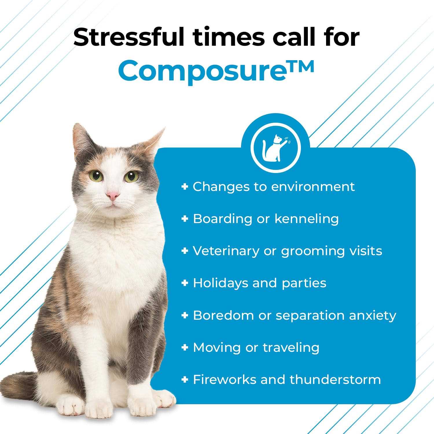 VetriScience Composure for Cats - Nail Gallerys