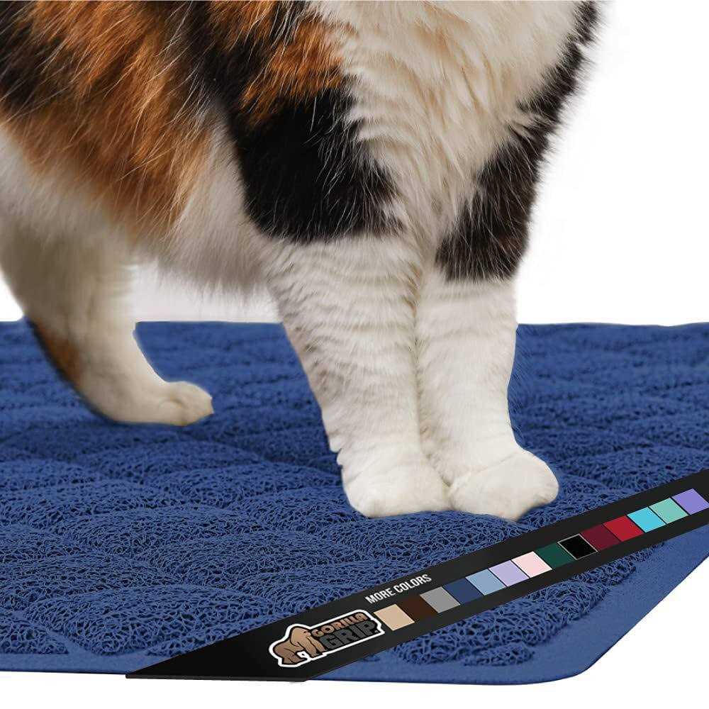 Gorilla Grip The Original 100% Waterproof Cat Litter Box Trapping Mat - Nail Gallerys