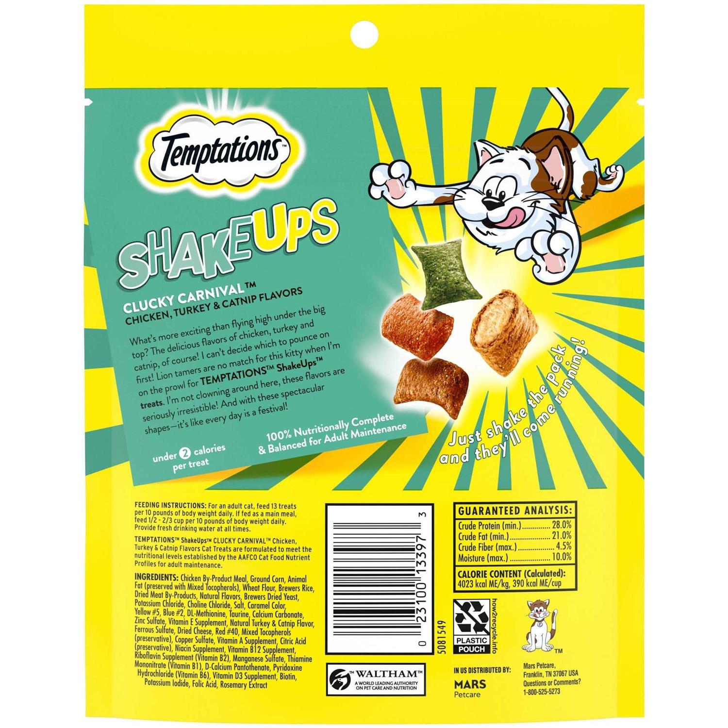 Temptations ShakeUps Crunchy and Soft Cat Treats - Nail Gallerys