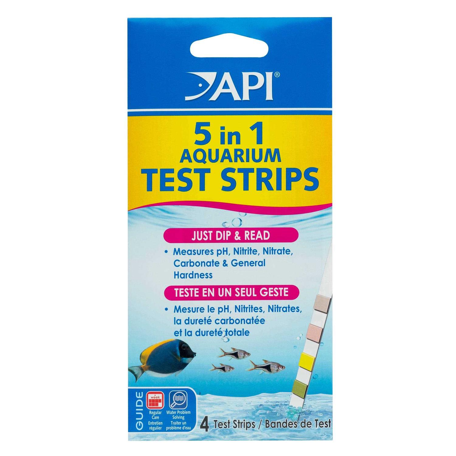 API 5 in 1 Aquarium Test Strips - Nail Gallerys