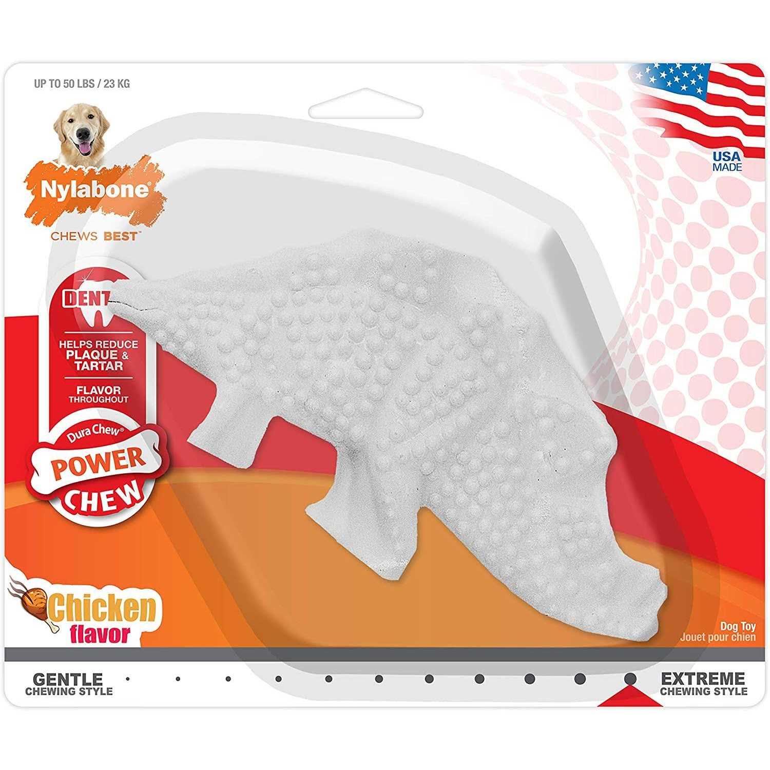 Nylabone Dental Dinosaur Dog Chew - Nail Gallerys