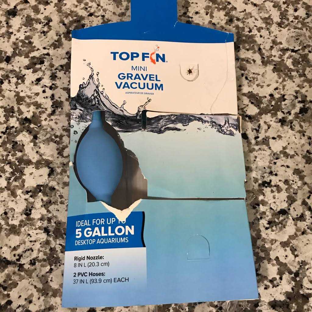 Top Fin Mini Aquarium Tank Gravel Vacuum - Nail Gallerys