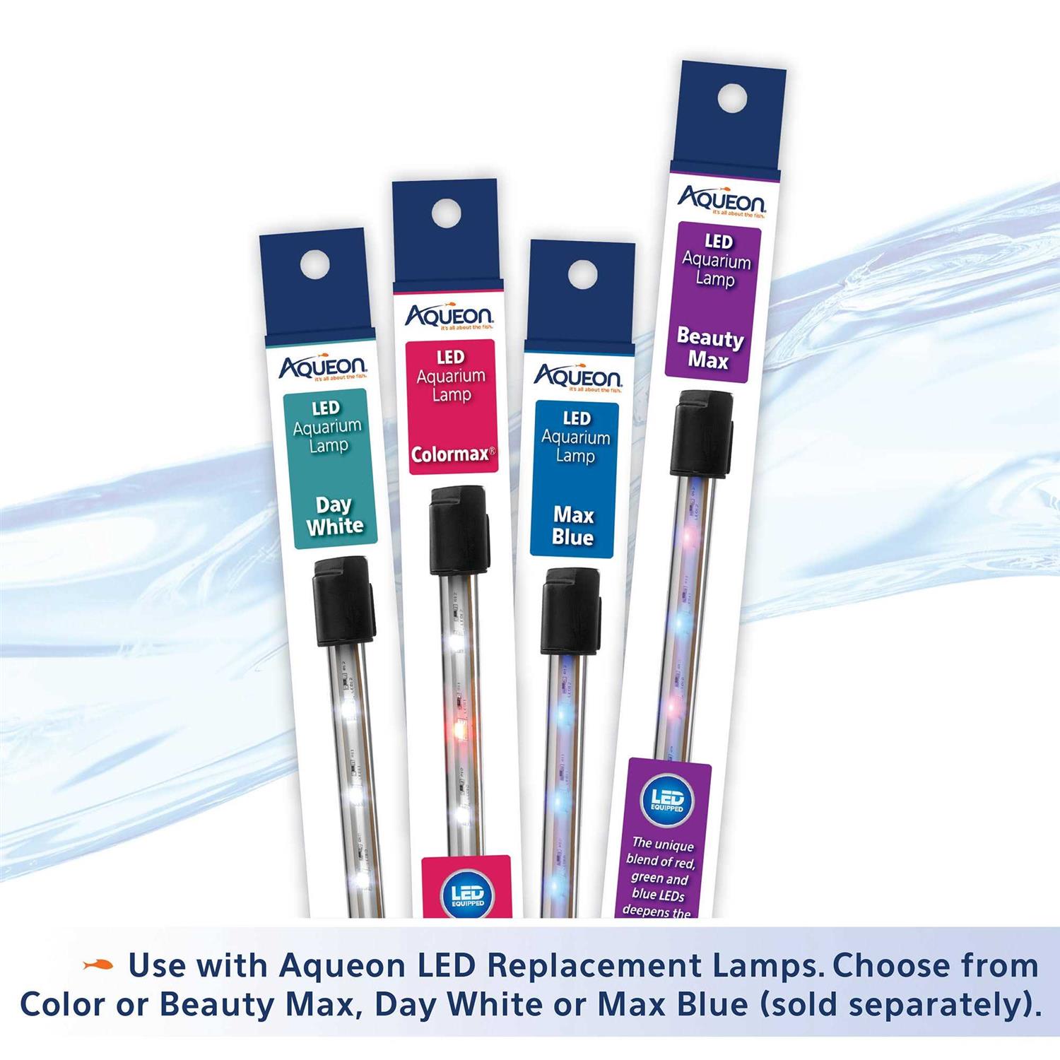 Aqueon LED Deluxe Full Hood - Nail Gallerys