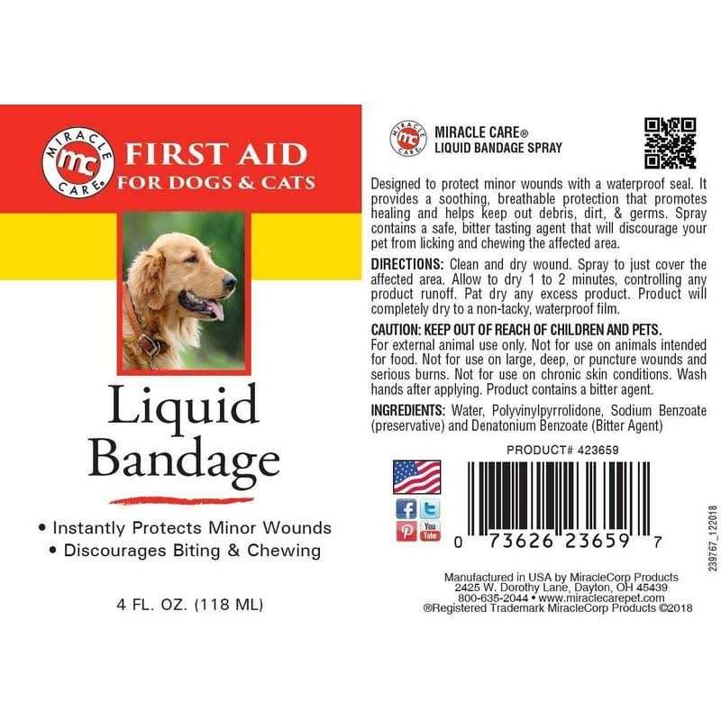 Miracle Care Liquid Bandage Spray - Nail Gallerys