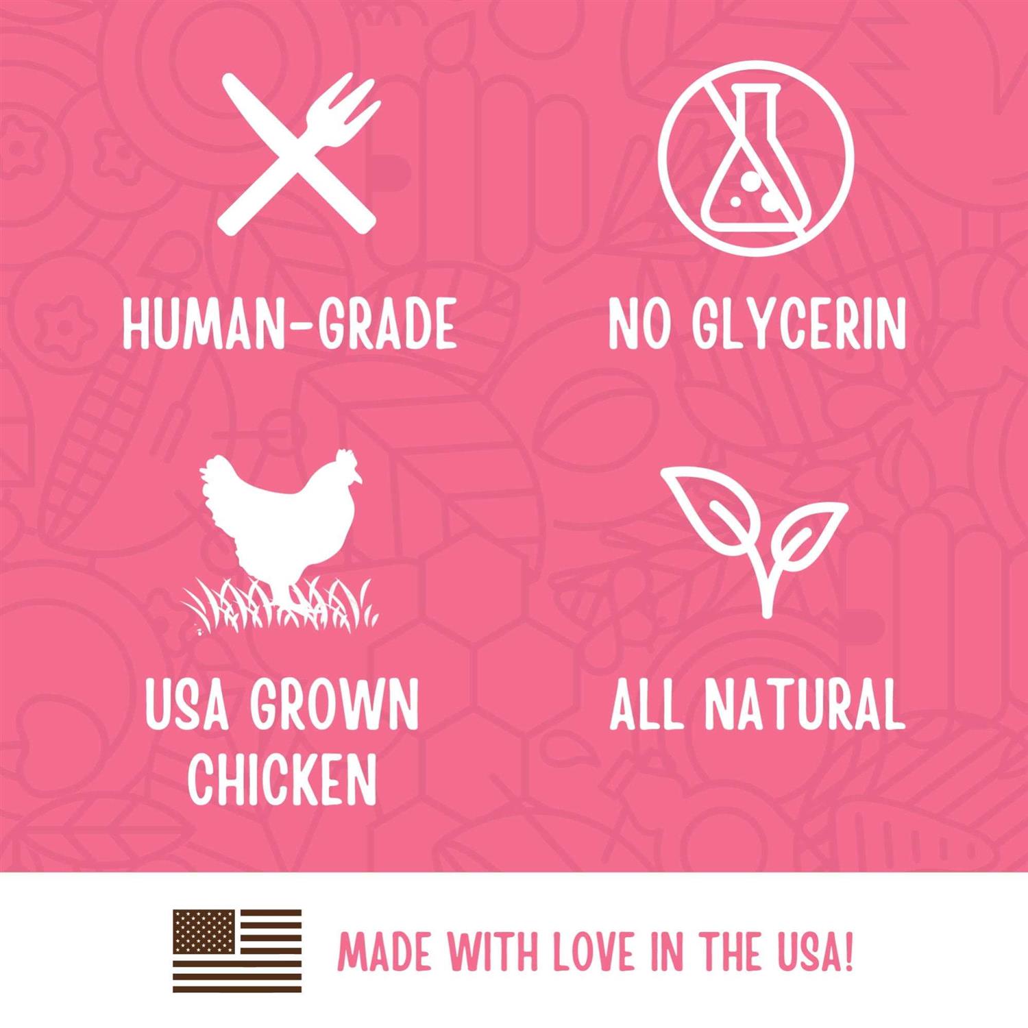 Full Moon Chicken Strips Dog Treats - Nail Gallerys