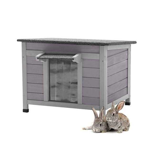 Aivituvin Large Indoor Rabbit Hutch with Pull out Tray - Nail Gallerys