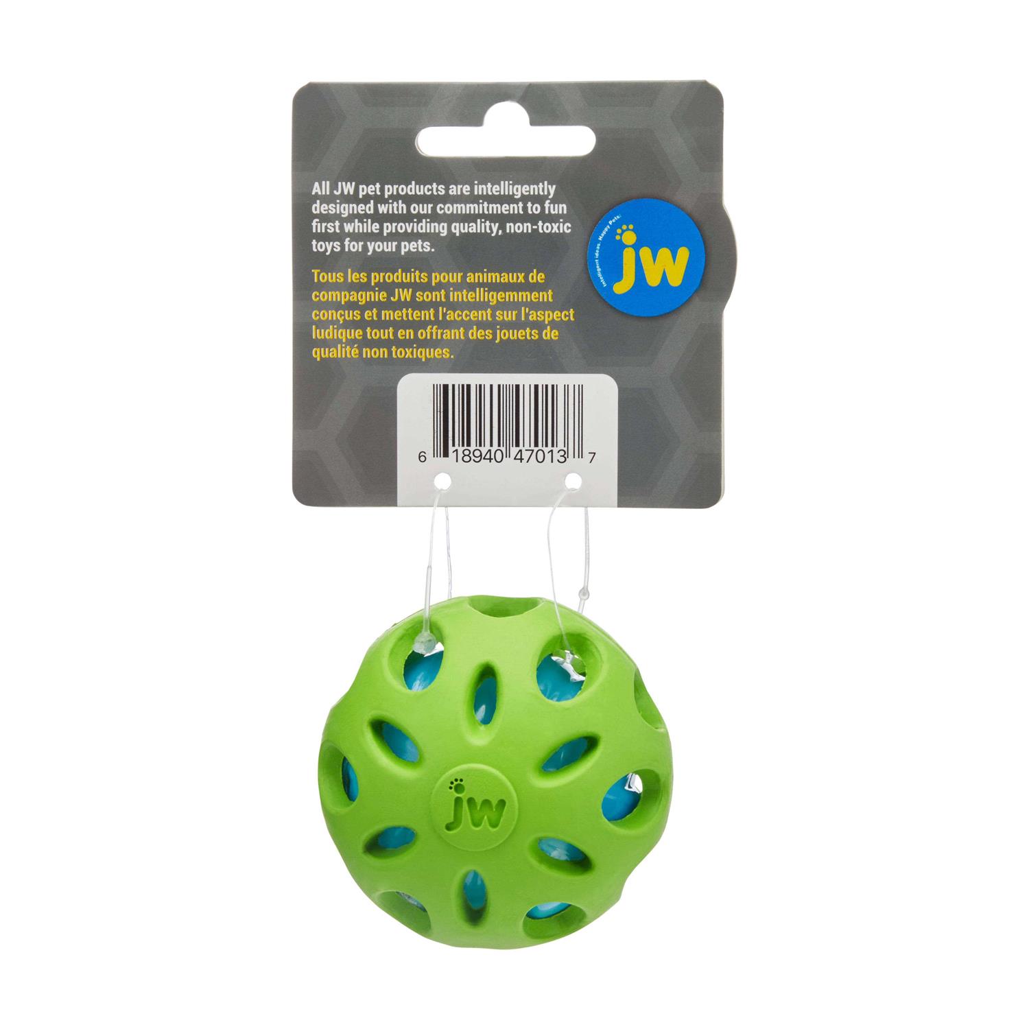 JW Pet Crackle Heads Ball Dog Toy - Nail Gallerys