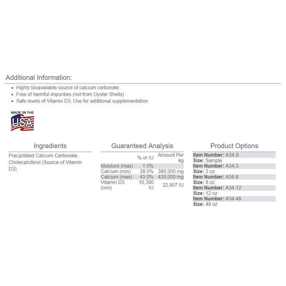 Zoo Med Repti Calcium with D3 - Nail Gallerys