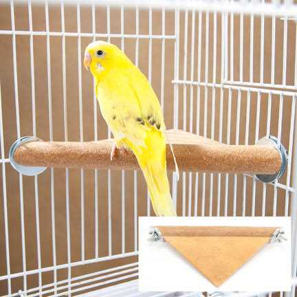 Polly’s Pet Products SANDY Lazy Loft CORNER Perch-SMALL - Nail Gallerys