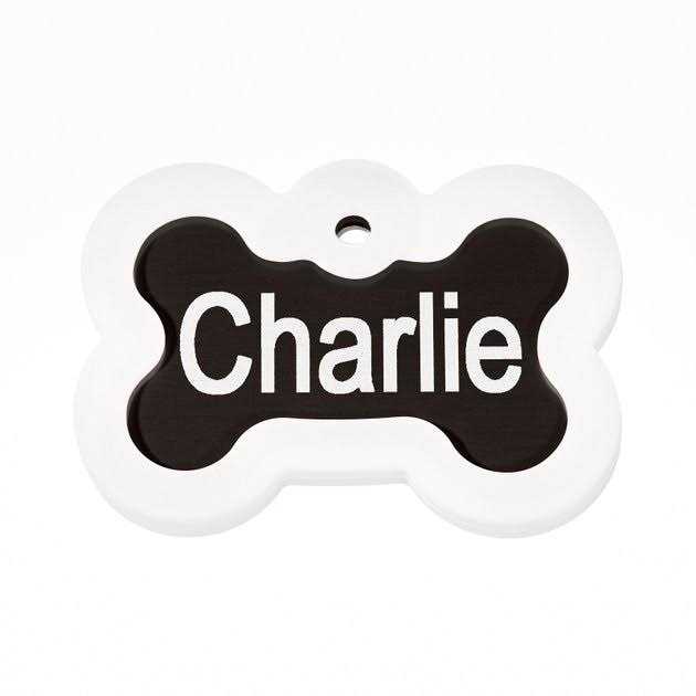 GoTags Anodized Aluminum Personalized Silencer Dog ID Tag - Nail Gallerys