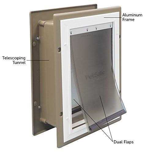 PetSafe Wall Entry Aluminum Pet Door - Nail Gallerys