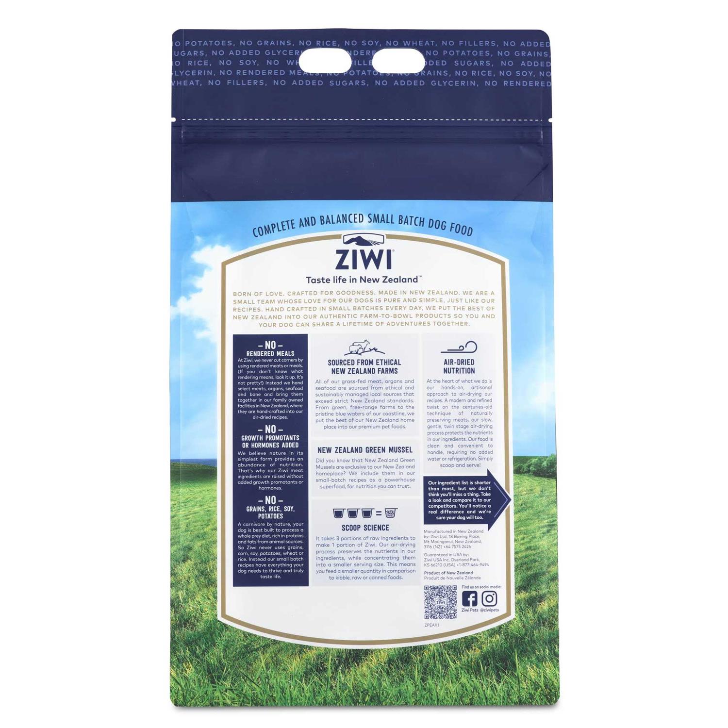 Ziwi Peak Air Dried Beef Dog Food - Nail Gallerys