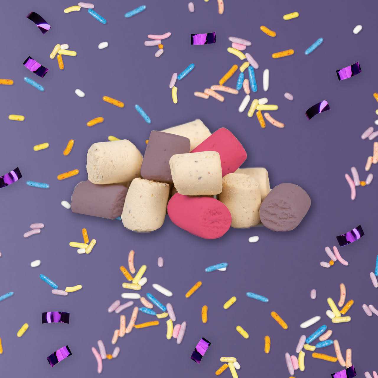 Three Dog Bakery Celebration Confetti Bites Dog Treats - Nail Gallerys