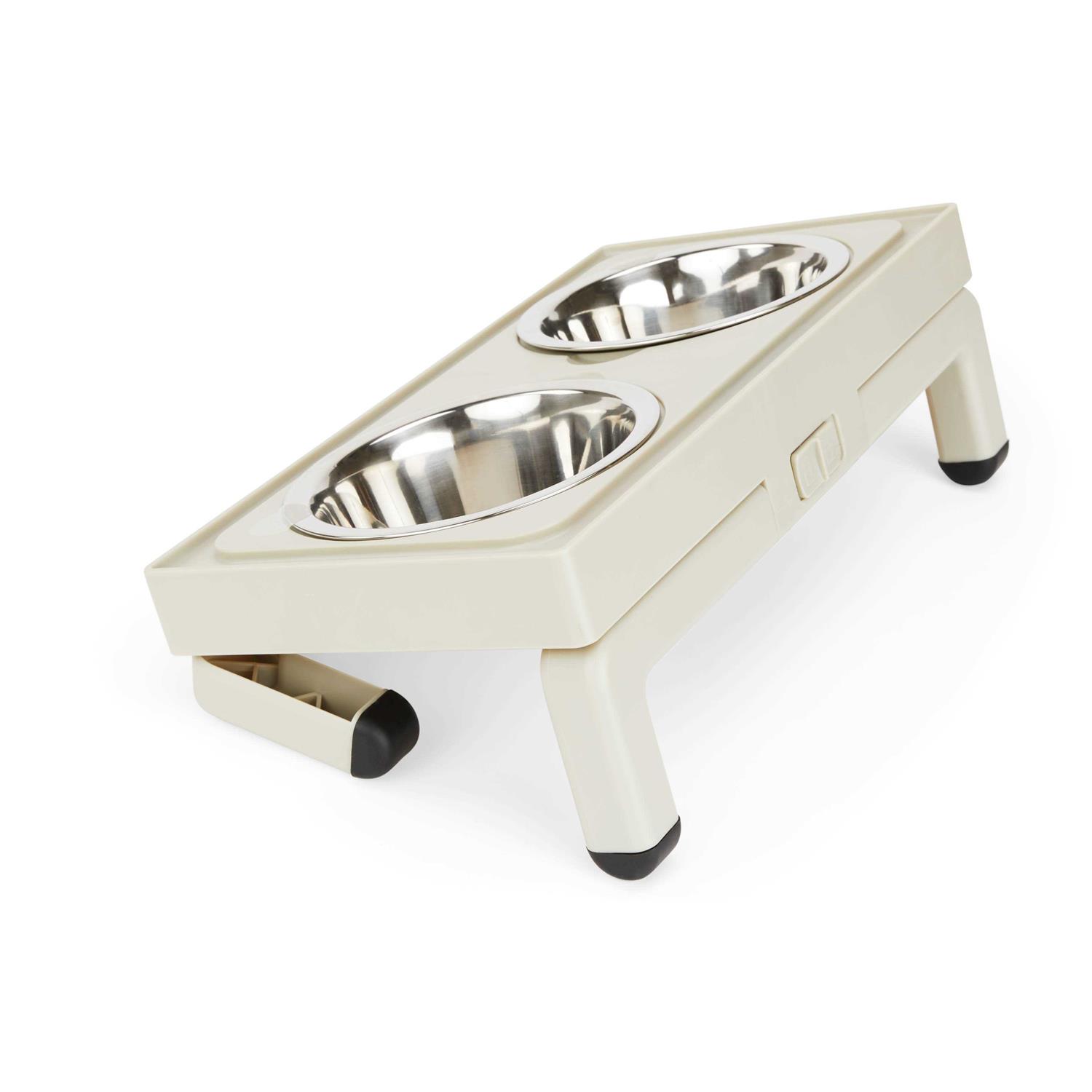 EveryYay Adjustable Double Diner Dog Bowl - Nail Gallerys