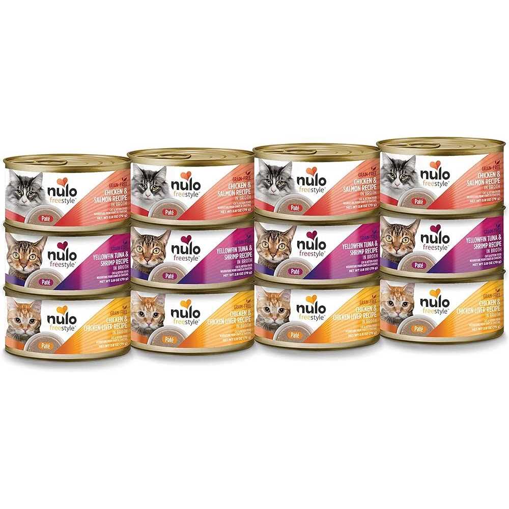 Nulo Freestyle Cat & Kitten Grain-Free Pate Variety Pack Cat Food - Nail Gallerys