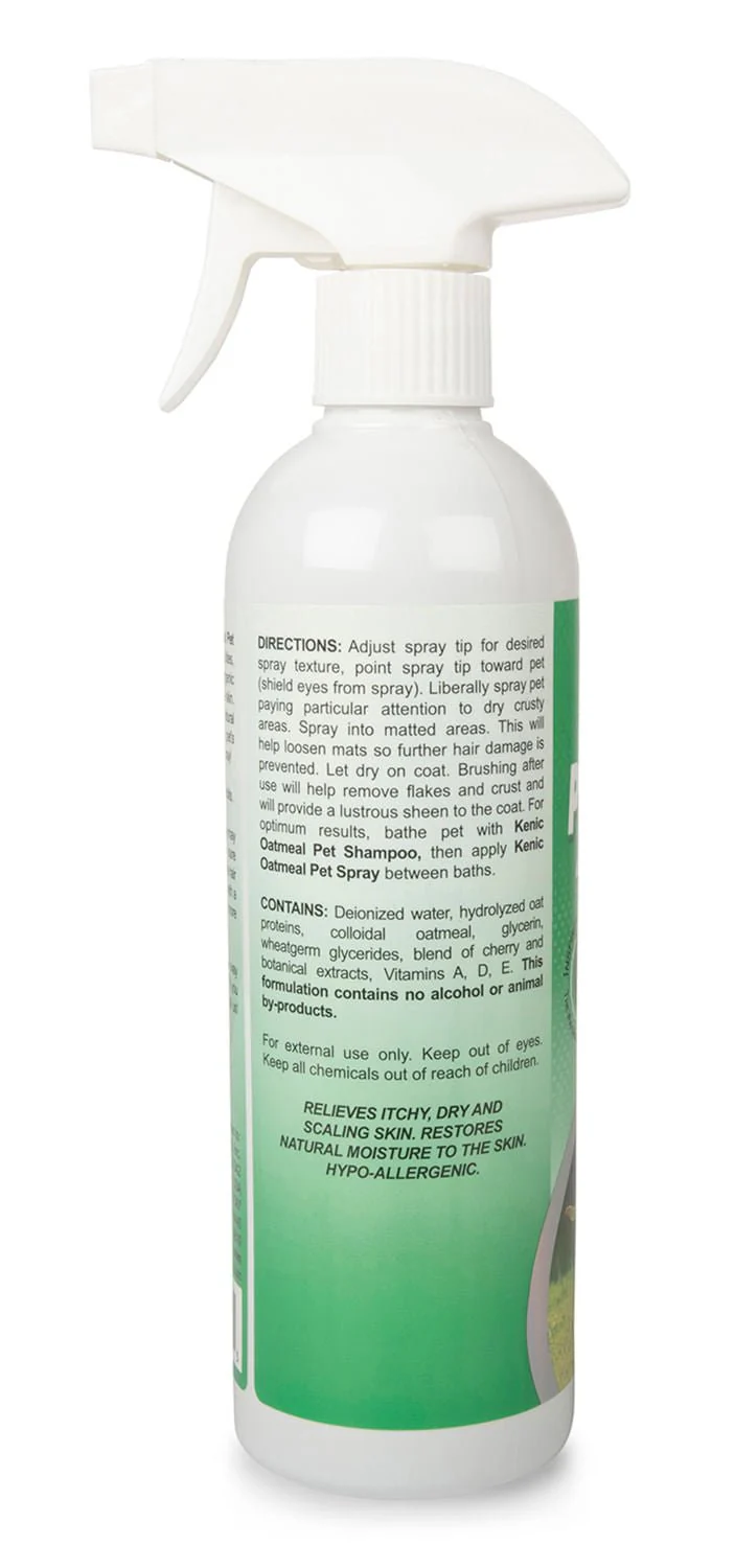 Kenic Oatmeal Pet Spray - Nail Gallerys