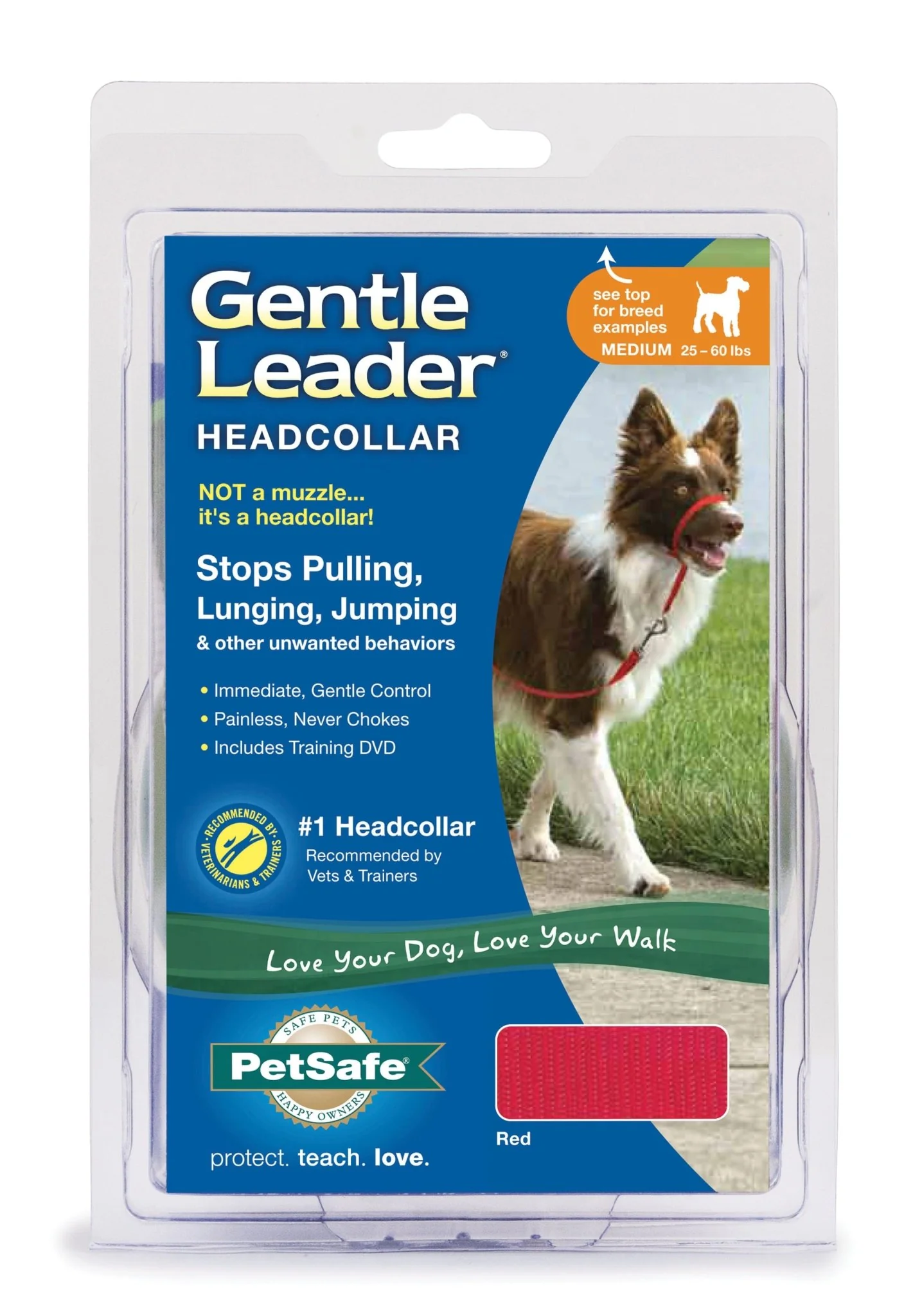 Gentle Leader Headcollar, Medium (25-60 lb) - Nail Gallerys