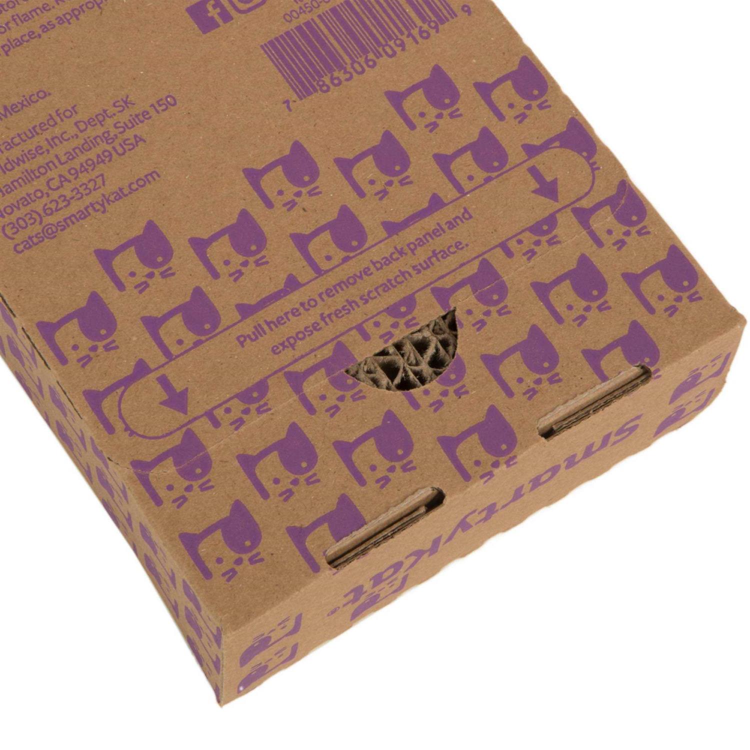 SmartyKat Scratch Up+ Catnip Infused Corrugated Hanging Cat Scratcher - Nail Gallerys