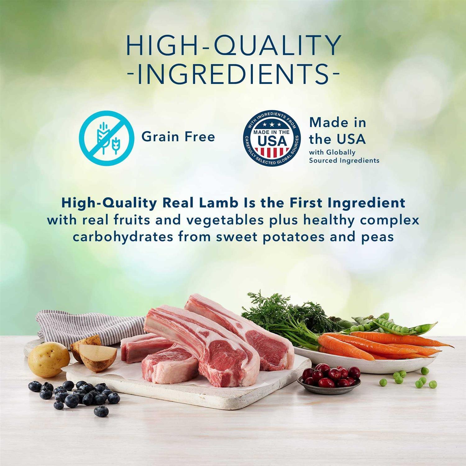 Blue Buffalo Freedom Adult Grain-Free Lamb Recipe Dry Dog Food - Nail Gallerys