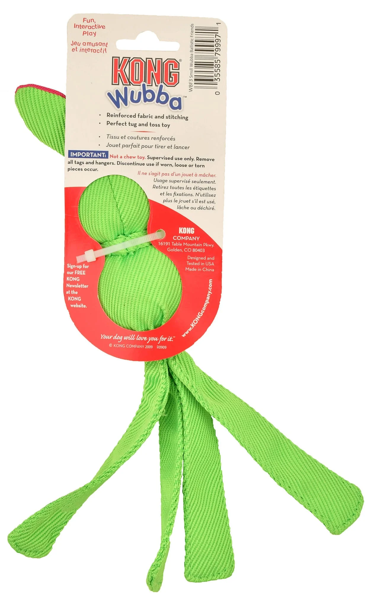 KONG Wubba Ballistic Friends - Nail Gallerys