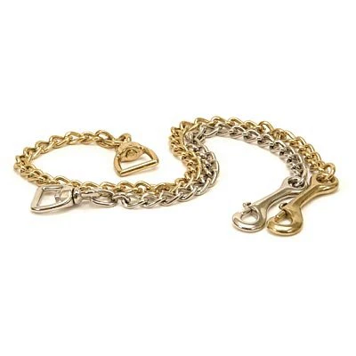 Horse Lead Chain with Bolt Snap End & Square Eye Swivel End - Nail Gallerys