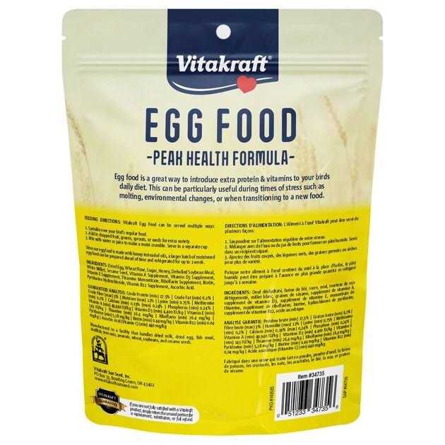Vitakraft VitaSmart Egg Food Daily Supplement for Pet Birds - Nail Gallerys
