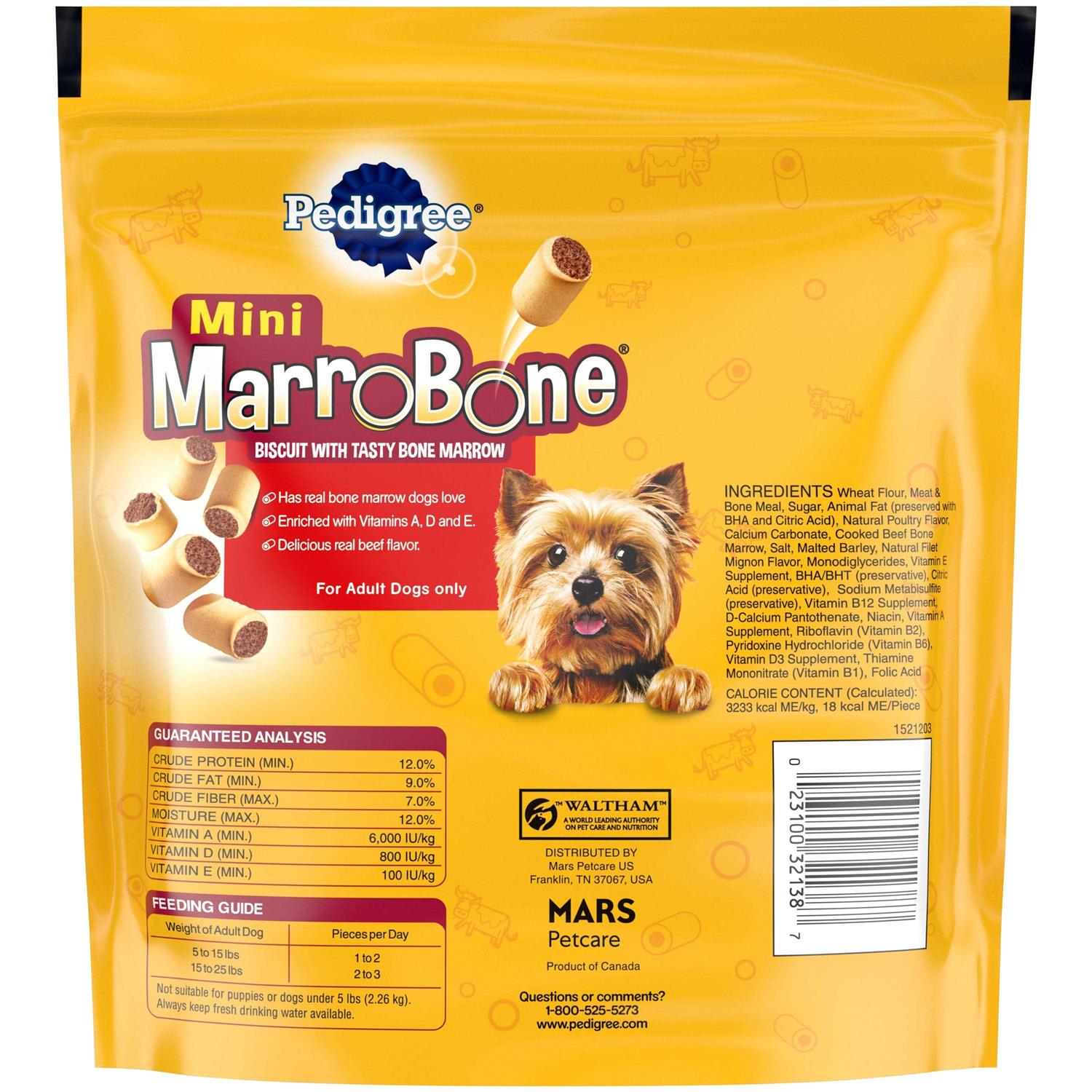 Pedigree Mini Marrobone Beef Flavor Dog Treats - Nail Gallerys