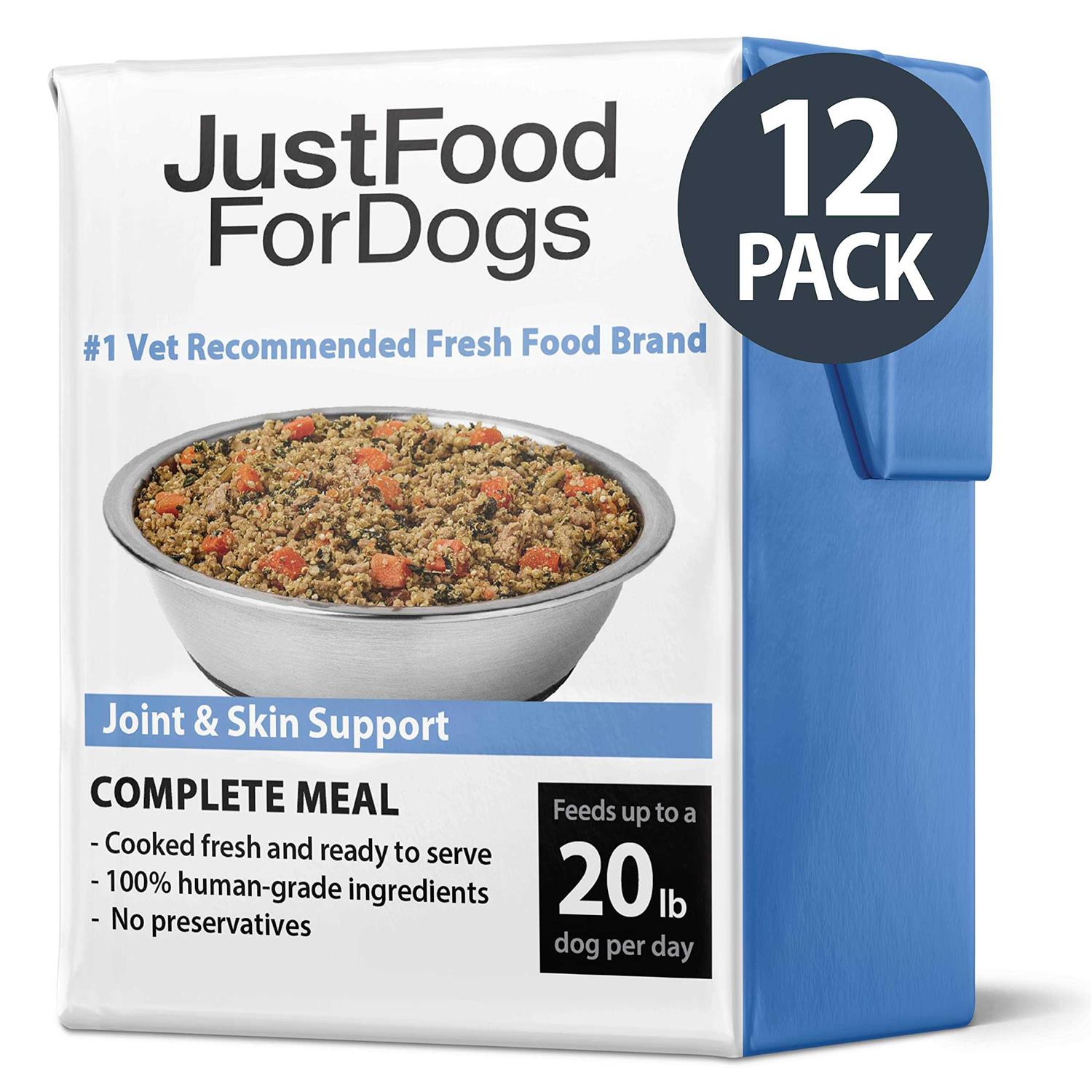 JustFoodForDogs Pantry Fresh Dog Food and Puppy Food Joint & Skin Support - Nail Gallerys