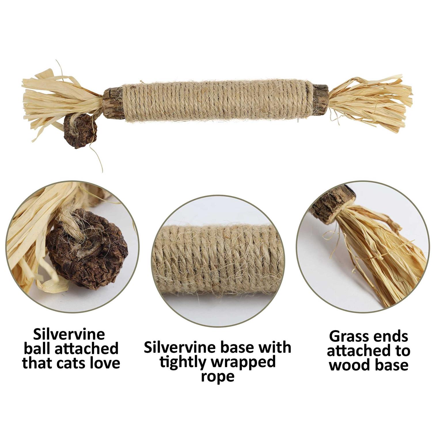 HUPA Catnip Silvervine Sticks Designed to Clean Your Cats’ Teeth, Calm Their Anxiety and Stress, Catnip Chew Toy, Safe for All Ages and Breeds - Nail Gallerys