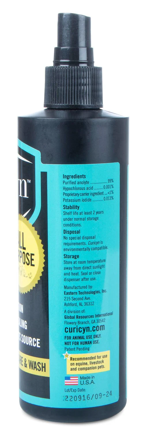 Curicyn Original Formula Wound Cleaner Skin Care Spray - Nail Gallerys