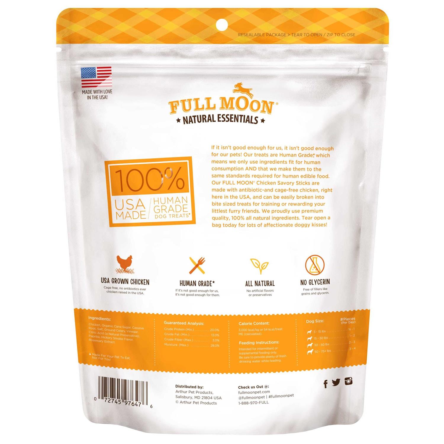 Full Moon Chicken Recipe Savory Sticks Dog Treats - Nail Gallerys