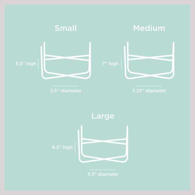 Waggo Simple Solid Dog Bowl Stand - Nail Gallerys