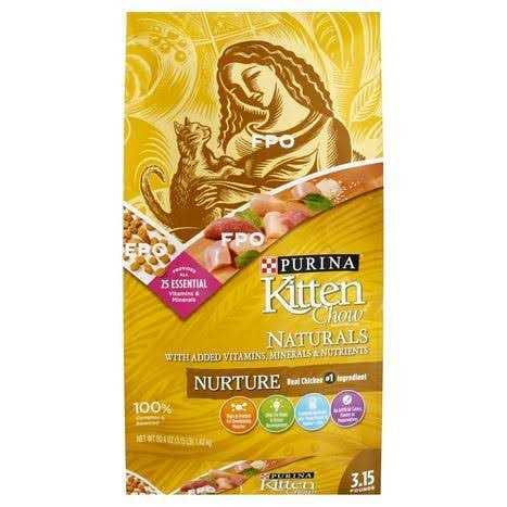 Purina Kitten Chow Naturals Cat Dry Food - Nail Gallerys