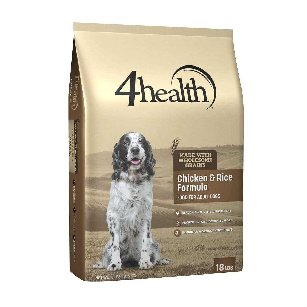 4health with Wholesome Grains Adult Chicken and Rice Formula Dry Dog Food - Nail Gallerys